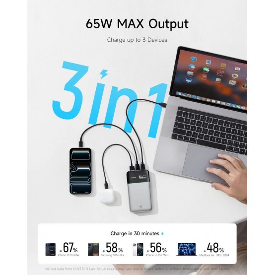 Acumulator Cuktech 15 Power Bank Air CKPB150SGLGR