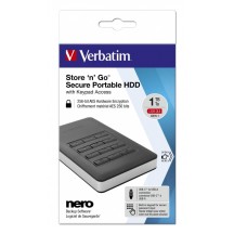 Hard disk Verbatim Store 'n' Go Secure 53401 53401