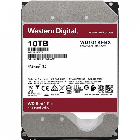 Hard disk Western Digital WD Red Pro WD102KFBX WD102KFBX