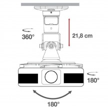 Suport Techly  ICA-PM100BK