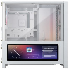 Carcasa Corsair FRAME 4000D LCD RS ARGB Premium Mid-Tower White CC-9011327-WW 2