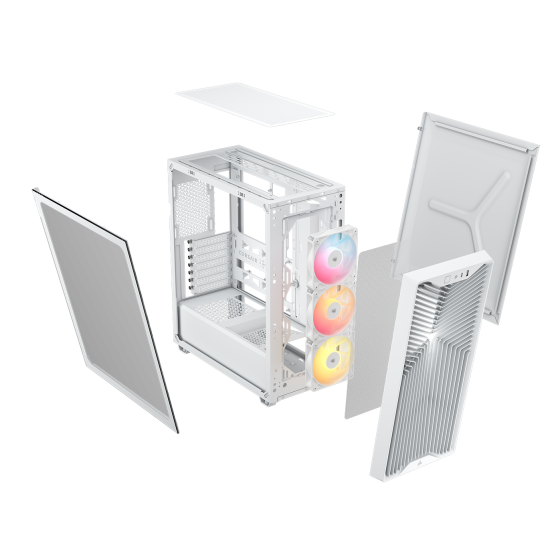 Carcasa Corsair 3200D RS ARGB Mid-Tower White CC-9011345-WW