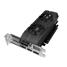 Placa video GigaByte GeForce GTX 1650 D6 OC Low Profile 4G GV-N1656OC-4GL