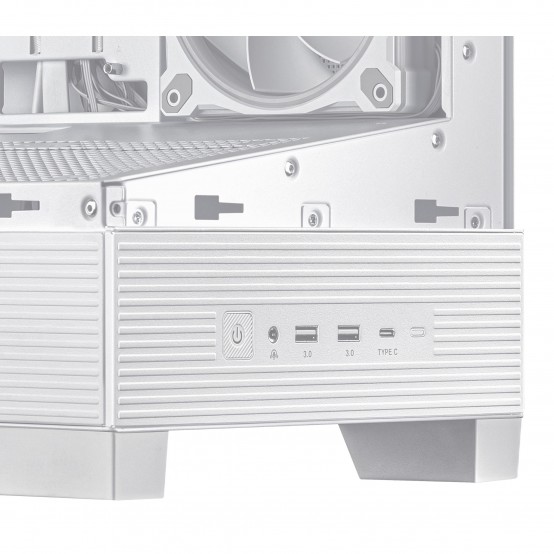 Carcasa ASUS A31 Plus TG ARGB WHITE 90DC00R3-B19000