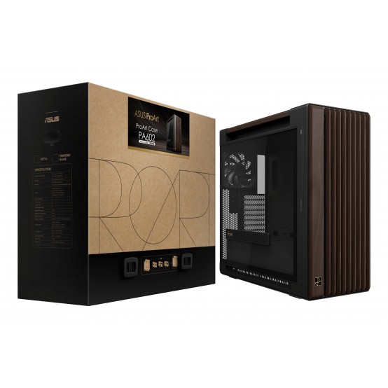 Carcasa ASUS ProArt PA602 Wood Edition Modern Black 90DC00J0-B09030