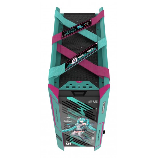 Carcasa ASUS ROG Strix Helios II Hatsune Miku Edition