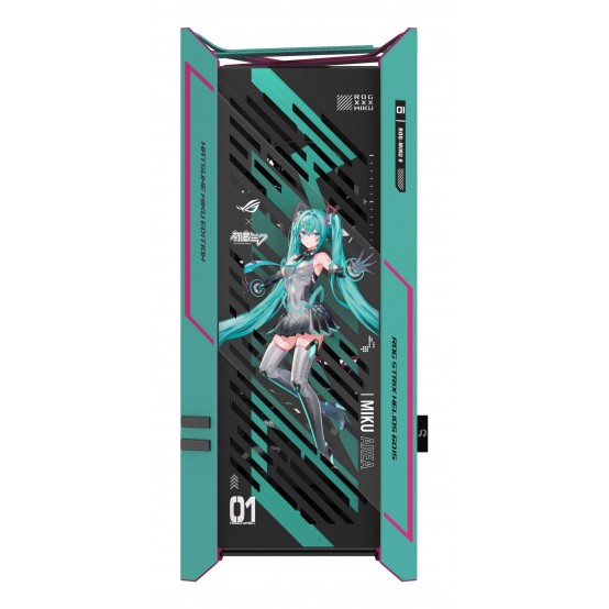 Carcasa ASUS ROG Strix Helios II Hatsune Miku Edition