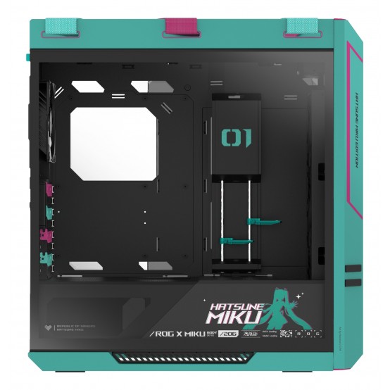 Carcasa ASUS ROG Strix Helios II Hatsune Miku Edition