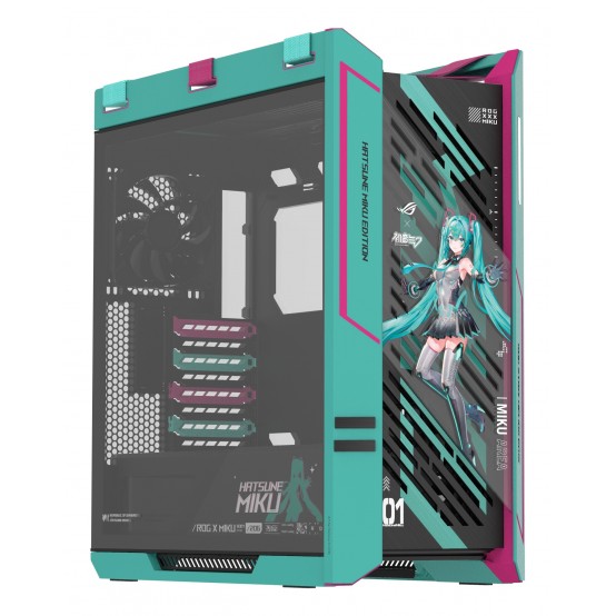 Carcasa ASUS ROG Strix Helios II Hatsune Miku Edition