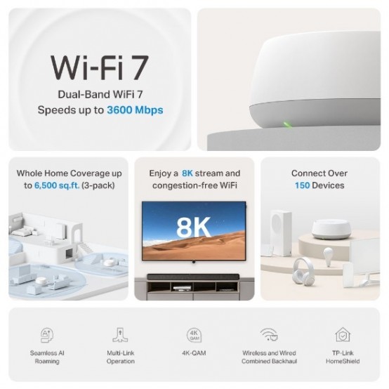 Router TP-Link  Deco BE22 (1-pack)