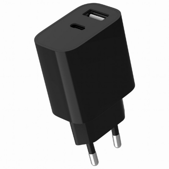 Alimentator Gembird  TA-UC-2AC12-01-BK