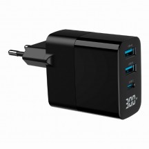 Alimentator Gembird  TA-UC-PDQC30LCD-BK-02