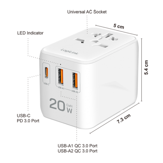 Alimentator LogiLink  PA0356