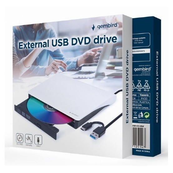 Unitate optica Gembird  DVD-USB-031-BW