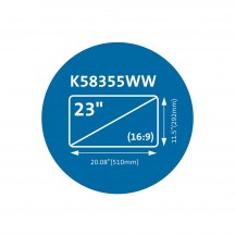 Filtru de confidentialitate Kensington  K58355WW