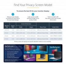Filtru de confidentialitate StarTech.com  2769G-PRIVACY-SCREEN