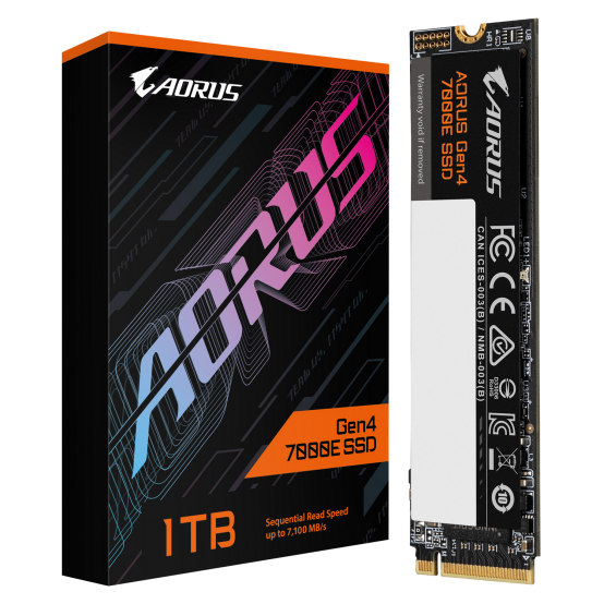 SSD GigaByte AORUS Gen4 7000E AG470E1TB