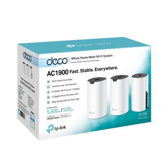 Router TP-Link  Deco S1900 (3-pack)