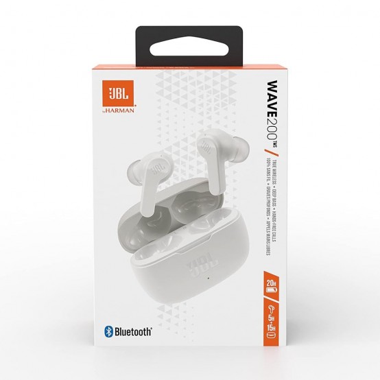 Casca JBL Wave 200 White JBLW200TWSWHT