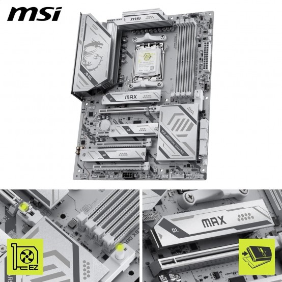 Placa de baza MSI  MAG X870E GAMING PLUS MAX WIFI