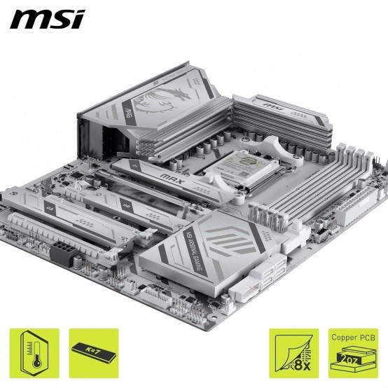 Placa de baza MSI  MAG X870E GAMING PLUS MAX WIFI