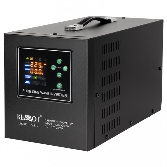 UPS Kemot Centrale termice sinus pur1500VA/1050W 12V URZ3427-12LFP