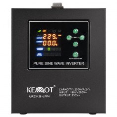 UPS Kemot Centrale termice sinus pur 2000VA/1400W 24V URZ3428-LFP4 2