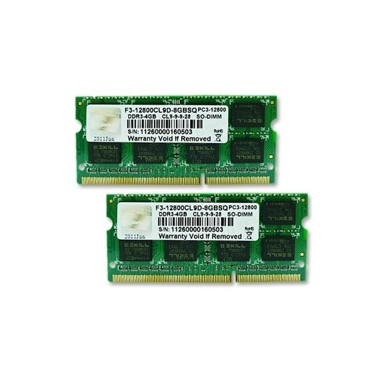 Memorie G.Skill  F3-12800CL9D-8GBSQ