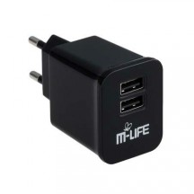 Alimentator M-Life USB Travel Charger DUAL ML0422