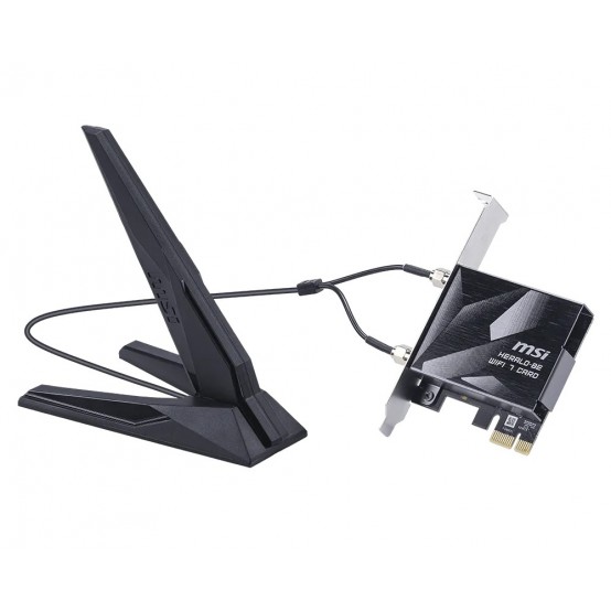 Placa de retea MSI  HERALD BE9400 WiFi 7 PCIe Card