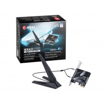 Placa de retea MSI  HERALD BE9400 WiFi 7 PCIe Card