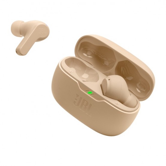 Casca JBL Wave Beam True Wireless Beige JBLWBEAMBEG