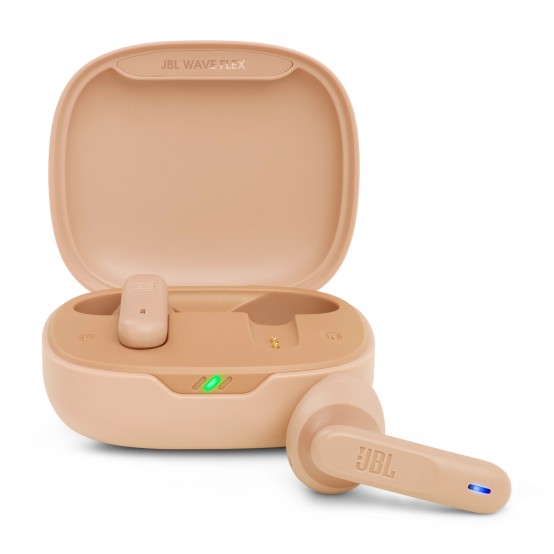 Casca JBL Wave Flex True Wireless Beige JBLWFLEXBEG