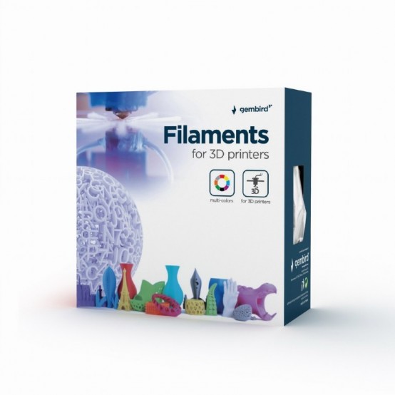 Consumabil Gembird Filament 3D PLA 1.75mm 3DP-PLA1.75-02-MAR