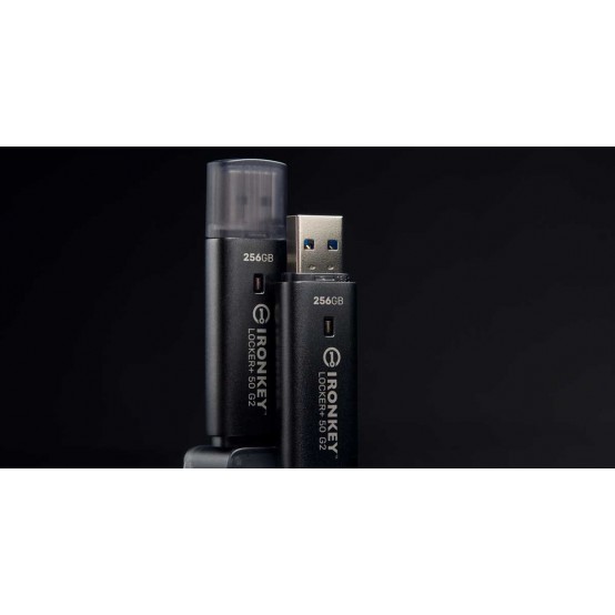 Memorie flash USB Kingston IronKey Locker+ 50 G2 IKLP50G2/256GB