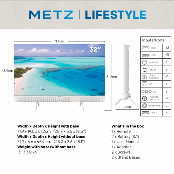 Televizor METZ  32MQE7100Z