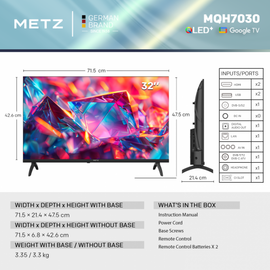 Televizor METZ  32MQH7030Z