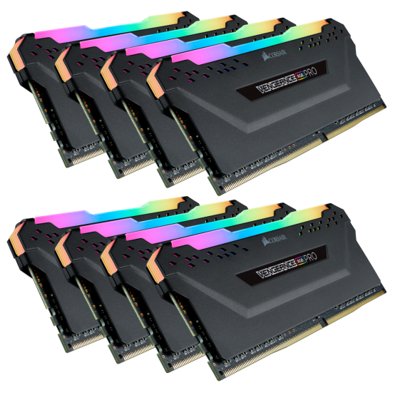 Memorie Corsair Vengeance RGB PRO CMW256GX4M8E3200C16