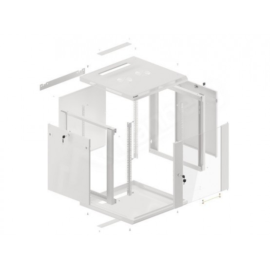 Cabinet Lanberg  WF01-6612-10S