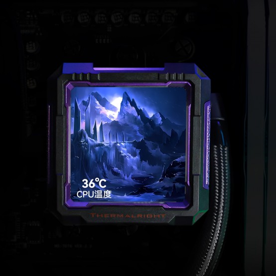 Cooler Thermalright  Frozen Warframe Pro 360 Black Argb