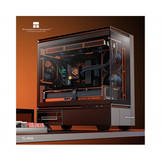 Carcasa Thermalright  TL-M10 Black FAN4-C