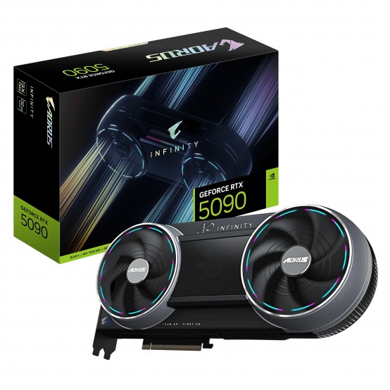 Placa video GigaByte AORUS GeForce RTX 5090 INFINITY 32G GV-N5090AORUS IF-32GD