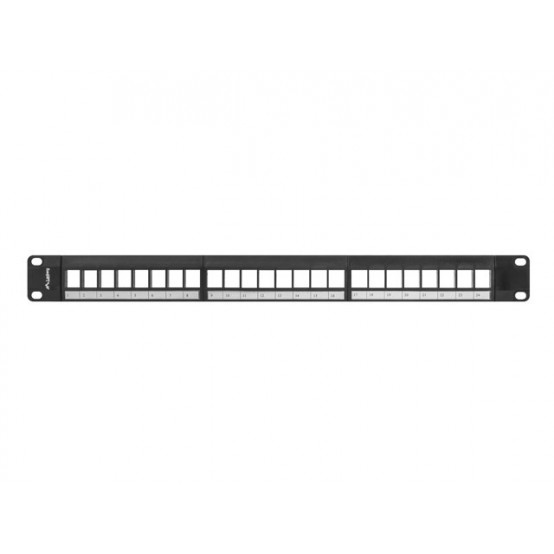 Patch panel Lanberg  PPKS-1024-B
