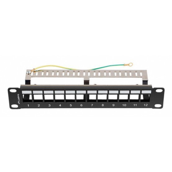 Patch panel Lanberg  PPKS-9212-B