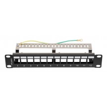 Patch panel Lanberg  PPKS-9212-B
