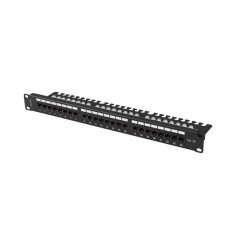 Patch panel Lanberg  PPU5-1124-B
