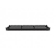 Patch panel Lanberg  PPU5-1124-B