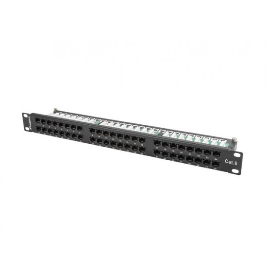 Patch panel Lanberg  PPU6-1048-B
