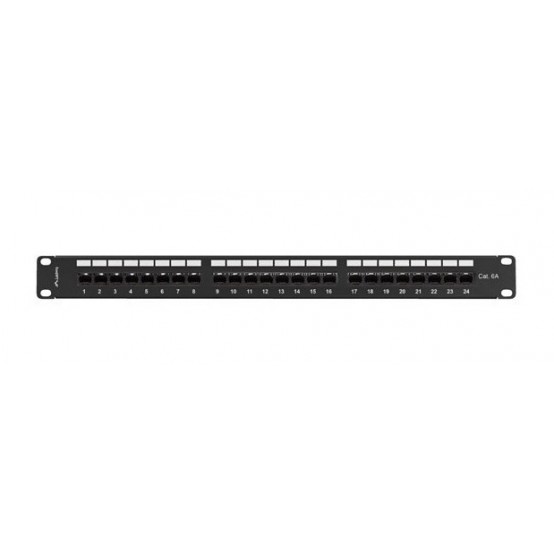 Patch panel Lanberg  PPUA-1124-B