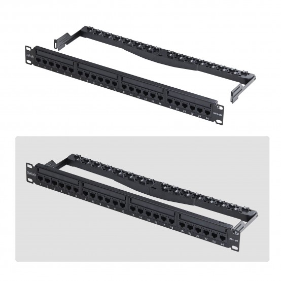 Patch panel StarTech.com  C6PANELUTP241UFT